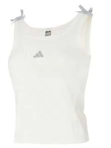 Adidas Dance Bra, Slim Fit Camisole, Women's Sports Casual Vest - White - View 3