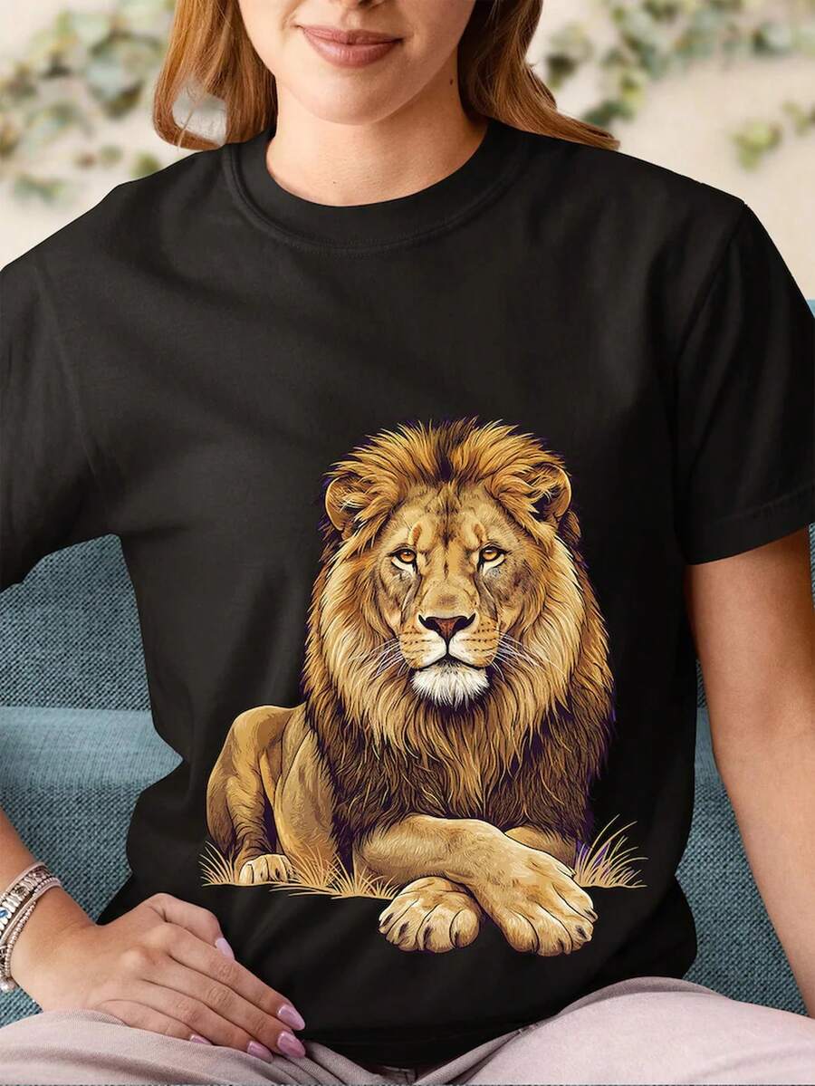 Women T-Shirts - 黑色 - 查看 1