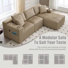 Sofas & Couches - 卡其色 - 查看 3
