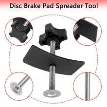Car Disc Brake Pad Spreader Installation Caliper Piston Piston Disassemble Press Compressor Steel Tool Tool Rewind Repair Hand - Black - View 3