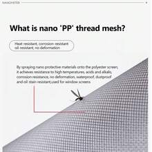 PP奈米網蚊窗紗,升級版密織雙縫線,免鑽孔自黏條,居家自安裝窗戶防蚊保護 - 包邊款 - 查看 9