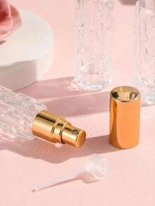 2pcs 10ml Perfume Spray Bottles, Leak-Proof Transparent Refillable Perfume Travel Bottles, Mini Portable Pocket Size. Perfume Storage Glass Bottle Container, Liquid Dispenser, Essential Accessories For Beach Travel, Vacation Camping And Holidays. - Multicolor - View 12