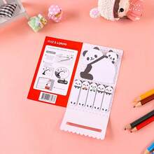 1pc Cute Cat Theme Sticky Notes - Cartoon Animal Design, Perfect Holiday Gift, School And Office Supplies, Gift Packaging - one-size - View 14
