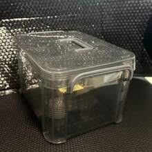 Caja de pastillas transparente de varias capas, caja de almacenamiento de primeros auxilios de gran capacidad, caja de almacenamiento de medicamentos para el hogar, adecuada para pastillas, vitaminas, kits de primeros auxilios y artículos médicos esenciales - Multicolor - Ver 12