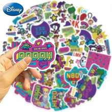 Monogram 1 مجموعة ملصقات رسمية مرخصة من ديزني أصلية قصة لعبة ملصقات كرتونية زجاجة مياه ملصقات كمبيوتر محمول ديكورات - متعدد الألوان - مشاهدة 8