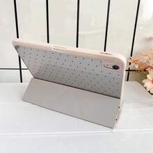 粉色波點天使手寫 Y 型折疊保護殼，附筆槽，適用於 iPad 10代 10.9 吋 2022 智慧保護殼/Air 13(M3 2025)/Air 11(M3 2025)/11(A16 2025)/適用於 Galaxy S9/S7/S10+/適用於 Galaxy Tab S6 Lite 10.4 吋/適用於 Matepad - 彩色 - 查看 7