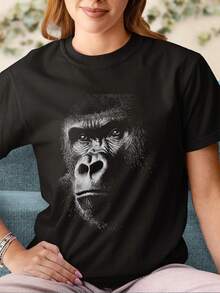 Women T-Shirts - 黑色 - 查看 1