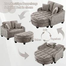 Sofas & Couches - Brown - View 3