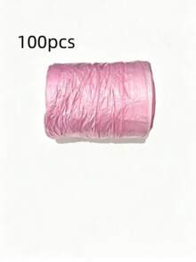 100入粉藍抽繩垃圾袋,玫瑰香氛,加厚防漏,4-5加侖小容量,耐用,適用於浴室、廚房及居家日常使用 - 升級款 - 查看 9