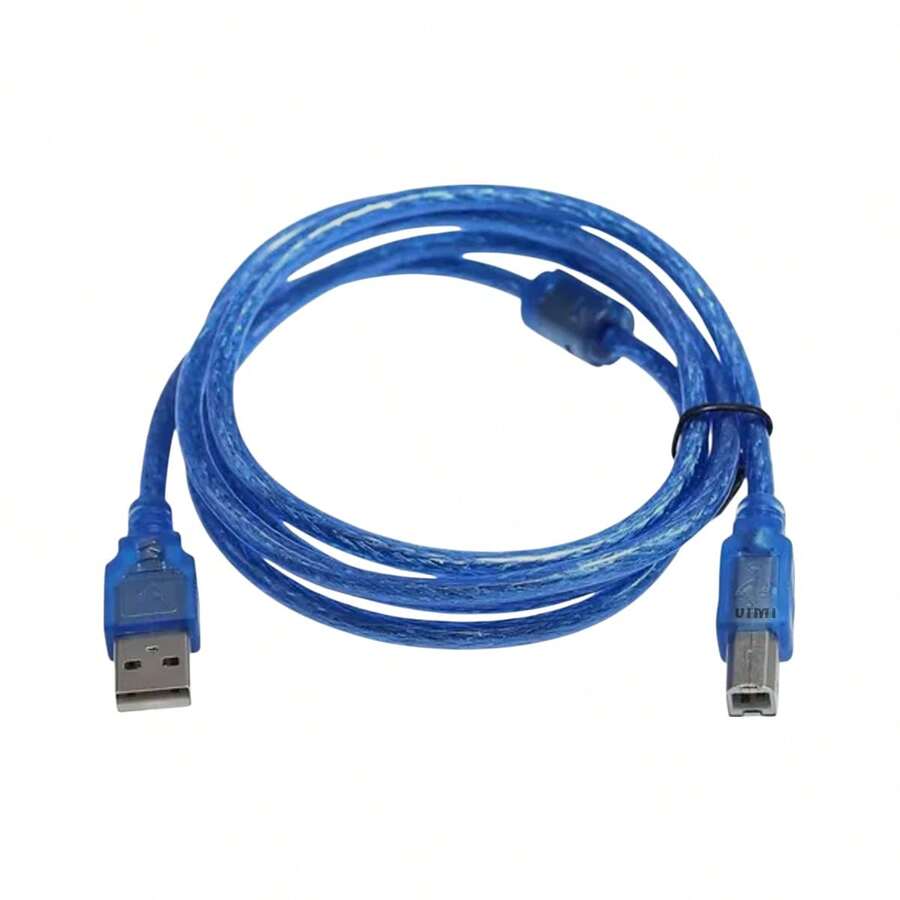 2.7m USB 2.0 Type A To B Printer Cable Compatible With Printers, Scanners, And Multifunction Devices