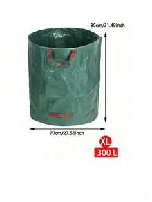 Tas Kebun yang Dapat Digunakan Kembali dengan Pegangan, Tempat Sampah Daun Halaman, Tas Teras, Wadah Sampah Rumput, Tas Penyimpanan Pakaian Tahan Lama - Beraneka warna - View 10