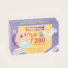 200/100/1pc Baby Diaper Waste Bags, Scented Diaper Disposal Bags, Diaper Waste Bags Or Pet Waste Bags, Suitable For Diaper Bags, Kitchen Restaurant Trash Bags, Baby Gifts, Easy-Hang Diaper Bags Essential, Diaper Disposal Bags Or Pet Waste Bags, Diaper Bags, Baby Gifts, Baby Supplies, Baby Shower Essentials, Party Favors, Newborn Essentials - Multicolor - View 11