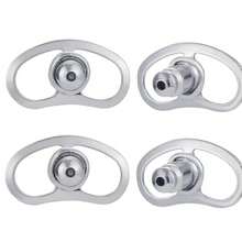 2/4/6/8/10/12pcs Earring Backs/Ear Supports - Hypoallergenic Support Accessories Designed For Sagging Earlobes, Adjustable And Secure, Suitable For Supporting Heavy Earrings - A - View 12
