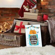 OBOVAY 1pc Fun Birthday Card For Her/Him, "My Favorite Human Bean" Birthday Card, The Perfect Gift For Mom, Dad, Girlfriend, Wife, Husband,Christmas - View 4