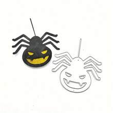 1 buah Cetakan Pemotong Logam Halloween, Cocok untuk Templat Scrapbooking DIY, Alat Kartu Ucapan Buatan Tangan, dan Pembuatan Dekorasi Rumah Liburan - Halloween - View 4