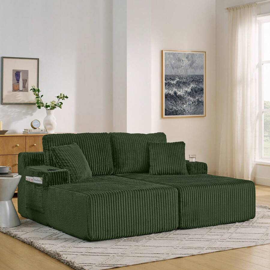 Sofas & Couches - Green - View 1