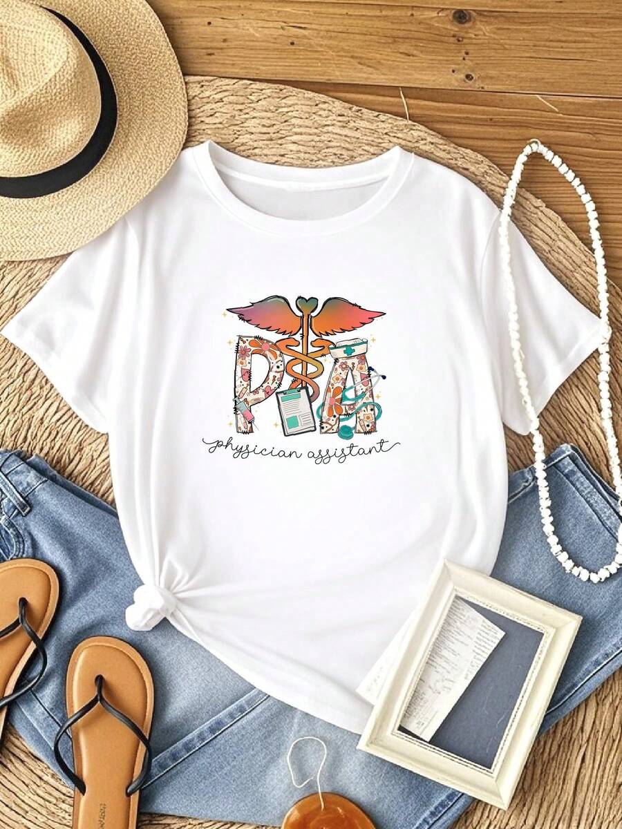 Women T-Shirts - 白色 - 查看 1