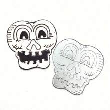1 buah Cetakan Pemotong Logam Halloween, Cocok untuk Templat Scrapbooking DIY, Alat Kartu Ucapan Buatan Tangan, dan Pembuatan Dekorasi Rumah Liburan - Halloween - View 6