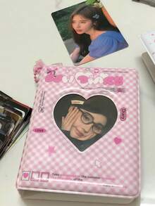 Cute PVC Photo Holder, Idol Fan Meeting Card, Photo Album Storage Card, Book Card Protective Sleeve, Credit Card/ID Card Storage Box, Suitable For Women, Girls, Mothers, College Roommates, Family And Friends, Photo Hanging Decoration - Multicolor - View 6