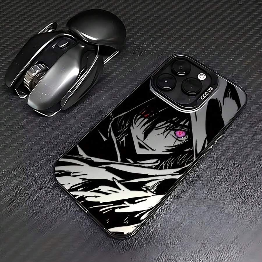 [Envío en 24h desde DE/FR/ES] Funda para teléfono - Anime C-CODE GEASS Lelouch Compatible con iPhone 17, 16E, 16, 15, 14, 13, 12, 11 Mini, Pro, Max, Air, X, XR, XSMAX, 8 y 7 Plus, con una cubierta trasera mate anti-caídas compatible con los modelos Apple de las series 17/16/15/14/13/12/11/X,  S21/S22/S23/S24/S25/S26, ,  y otros dispositivos. - Imagen 1 pieza - Ver 1