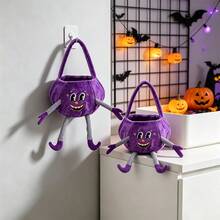 2026 New Four-Limbed Ghost Plush Candy Bag, 3D Limb Design, Fun Shaped Halloween Trick Or Treat Bag - Multicolor - View 5