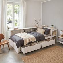 Bed Bases & Foundations - White - View 3