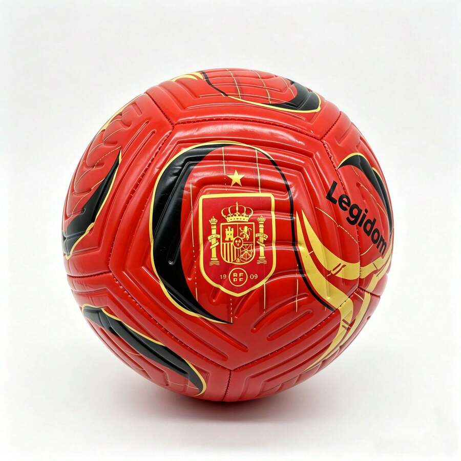 2026 USA, Canada, Mexico World Cup Same Style, Same Size No. 5 Adult Match Seamless Laminated Soccer Ball - Multicolor - View 1