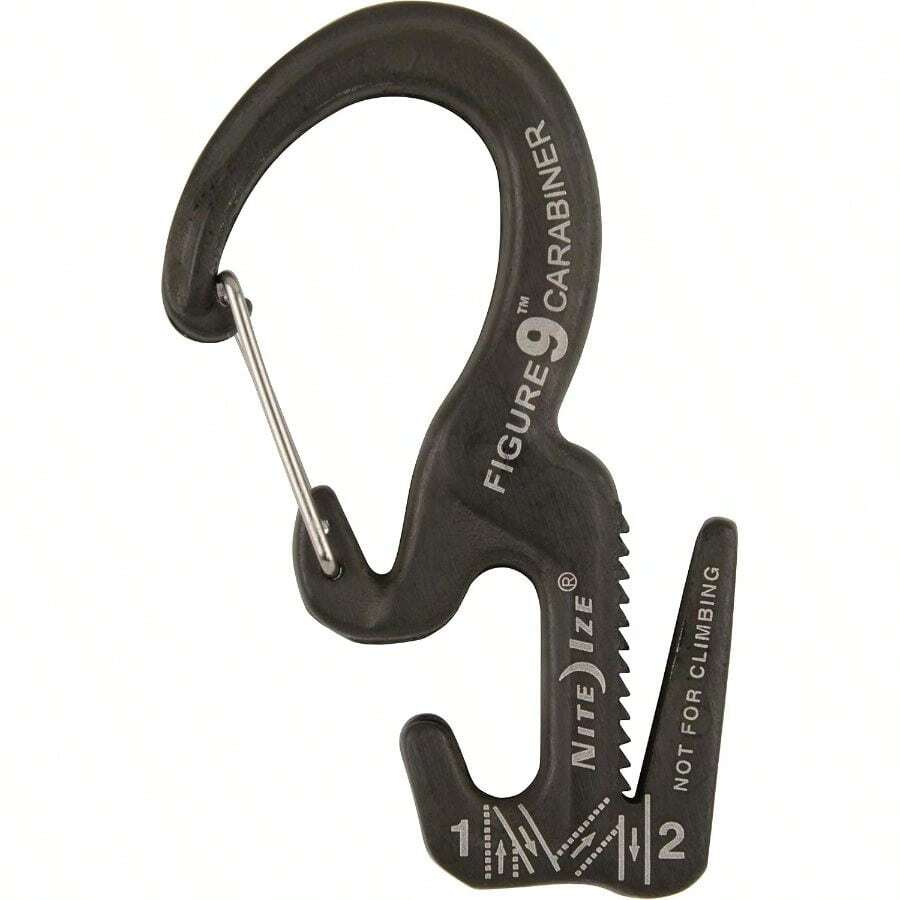 Carabiner Clip/Rope Tightener, 2-3/4 In. - Silver Gates - View 1