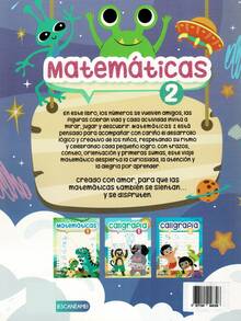 Matematicas 2  - Las matemáticas puede ser tan divertido como jugar para el niño en su primer acercamiento a los números, las formas, el espacio - Libro único - Ver 2