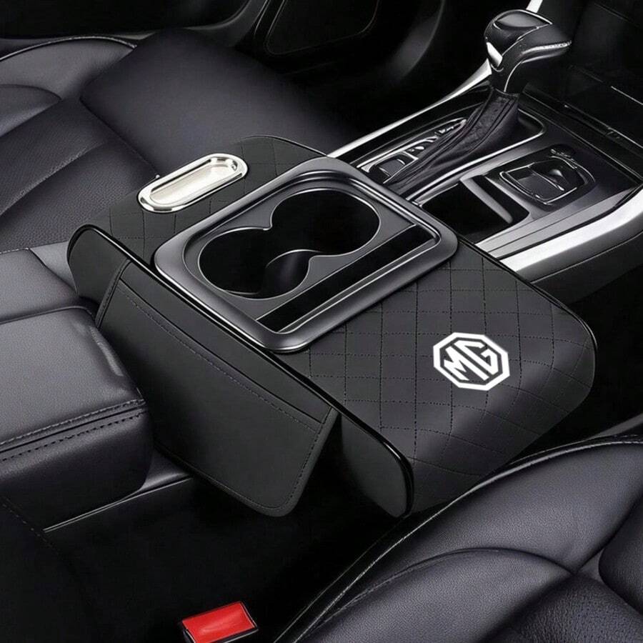 For MG, ZS, HS, MG4 Car Accessories 1PC Multifunctional Auto Parts Car Armrest Pad Center Console Arm Rest Box Cover Protective Mat - Multicolor - View 1