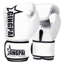 GINGPAI Boxing Gloves For Adults Men Women Muay Thai Sanda Combat Training Fitness Club Gym Universal For Beginners Students Teens - Multicolor - View 10