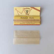 5 Packs, 78MM Length Brown Translucent Rolling Papers, Smoking Accessories Hand-Rolled Papers, Portable Small Booklet Packaging, 50 Sheets/Pack, Holiday Gift! Valentine's Day Gift! - View 4