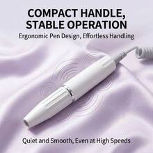 Multifunctional 2-In-1 USB Rechargeable Electric Nail File & Nail Lamp - Adjustable Speed, Portable Nail Polisher & Foot Care Tool, Includes Nail File, Suitable For Home Manicure Salon, Professional Manicure Pedicure Shaping Tool, Professional Nail Drill - Multicolor - View 5