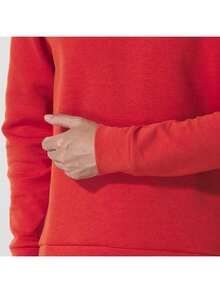 Under Armour Men's Unstoppable Flc Crew Pullover Sweatshirt, Double Layer Knit, Outdoor Sports, 1381688-842 - Red - View 7