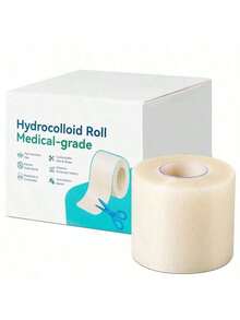 Hydrocolloid Roll For Wound Care, Hydrocolloid Bandages With Self-Adhesive, Cut-To-Size Patch Bandages, Ultra Absorbent, Waterproof - View 8