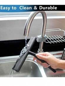 1/2pc Squeegee For Shower Glass And Mirrors - Suitable For Tile Walls, Car Windows, Bathroom, Kitchen, Bedroom And Living Room; Ideal Gift Choice For Holidays Or Mother's Day - Random Style - View 5