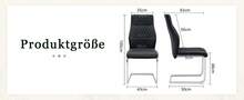 [Set Of 2] Black Diamond Pattern Dining Chair: High Back And Comfortable Seat Cushion, Silver Metal Frame Non-Slip And Robuste, Suitable For Restaurants Etc, 43 X 63 X 100 Cm - Black - View 8