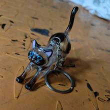 1pc Cat Fur Collection Memorial Keepsake, Bag & Car Charm, Portable Keychain, Pet Memorial Pendant, Fur Storage Bag, Pet Fur Storage & Protection Keepsake - Multicolor - View 12