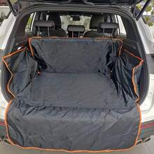 1pc Waterproof Wear-Resistant Car Pet Mat, Dog Trunk Liner, Car Interior Pet Protection Mat - Trunk Liner - View 3