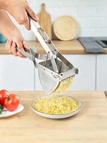 Potato Ricer Features A Labor-Saving Lever Design To Effortlessly Produce Smooth Mashed Potatoes. It Can Be Easily Disassembled For Cleaning And Works Well With Potatoes And Other Fruits And Vegetables For Convenient Food Preparation. - Random Color - View 4