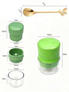 Ergonomic Manual Garlic Press, Garlic Crusher And Spice Grinder - Multi-Functional Kitchen Tool, Can Be Used For Chopping, Slicing And Grinding, Spice Grinder, Suitable For Home, Restaurant, Outdoor, Travel And Food Truck Use, Portable Handheld Design, Plastic And Garlic Clove Grinder, Kitchen Supplies, Cooking Supplies, Travel And Outdoor Essentials, Easy To Carry, Home Essential, Autumn Home Decor, Back To School, Party Supplies, Christmas Gift, Halloween Gift, Women's Gift, Men's Gift - Multicolor - View 8