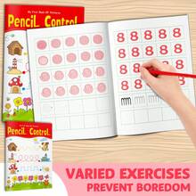 Pen Control Skill Builder Workbook With Targeted Practice For Handwriting Readiness, Engage In Line Tracing, Maze Solving And Shape Copying Exercises To Improve Drawing Accuracy And Handwriting Foundation, Great Tool For Home And School - Grip Control - View 4