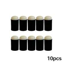 10pcs Handmade Finger Sponge Stamp Pens, Suitable For Finger Painting, Card Making, Stamping, Coloring And Art Projects, Perfect For Children And Teachers Back To School Supplies - Black - View 6