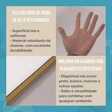 Tela de janela ajustável em alumínio 50cm*70cm , mosquiteiro telescópico DIY para proteção contra mosquitos e insetos, instalação fácil sem necessidade de ferramentas, tela de aço resistente e durável para uso em janelas e portas de correr. - A - Visão 7