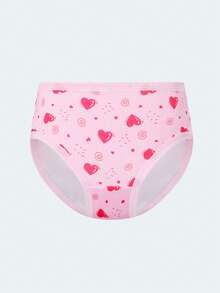 6pcs Random Girls Triangle Panties Cute Floral Pattern Comfortable Soft Breathable Teen Girls Underwear - Multicolor - View 2