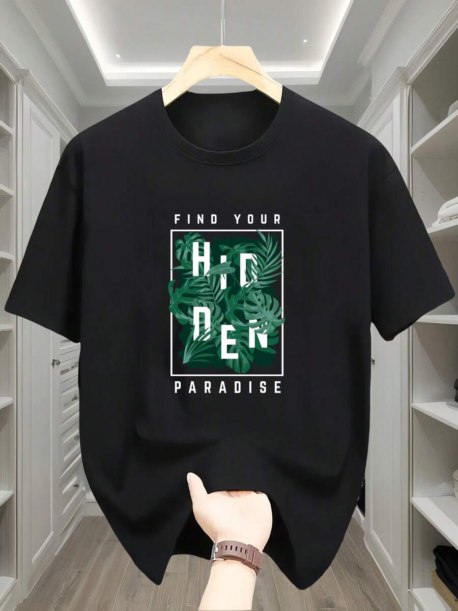 Men T-Shirts - Black - View 1
