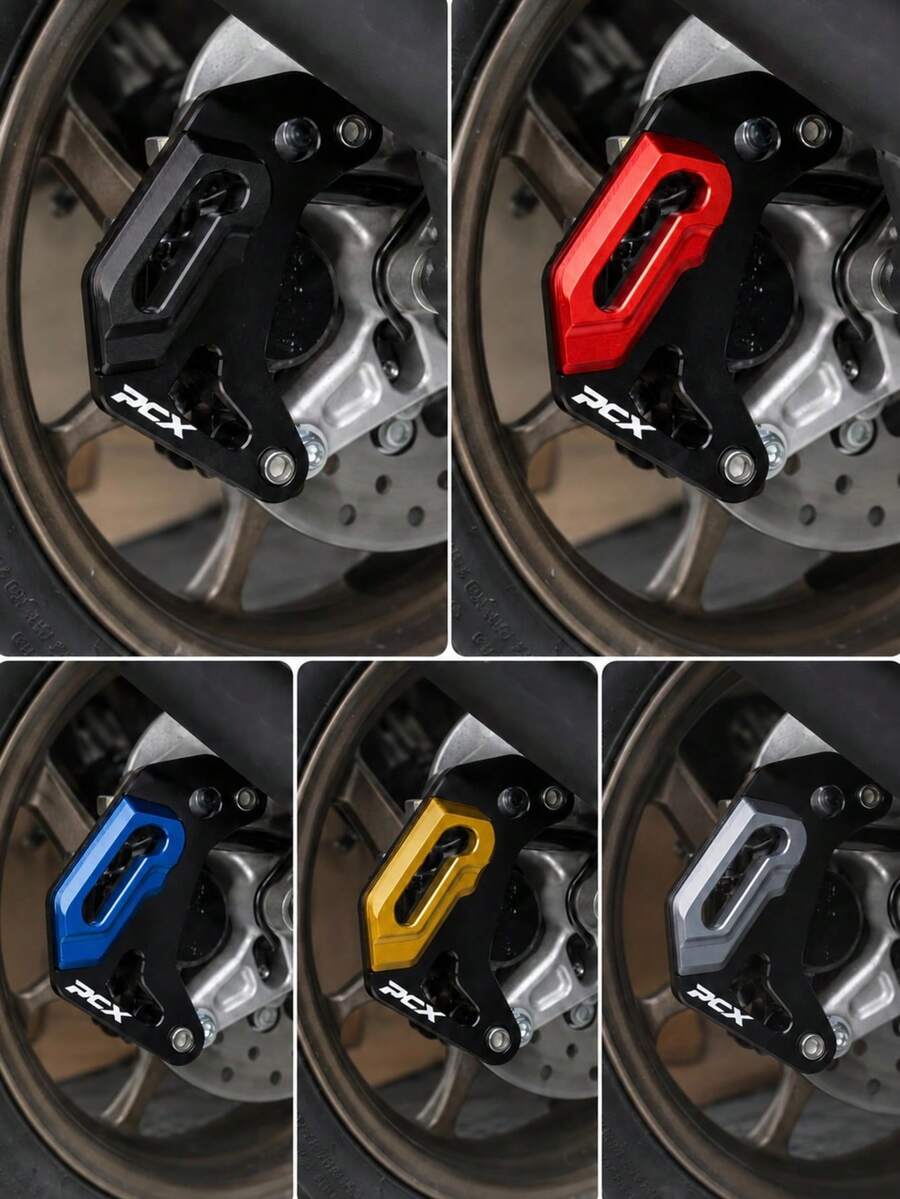 後碟煞車卡鉗護蓋,摩托車煞車卡鉗保護器,機車後輪煞車泵護蓋,CNC加工鋁合金,螺栓式後煞車護蓋,後煞車卡鉗蓋,改裝機車摩托車配件 - A - 查看 1