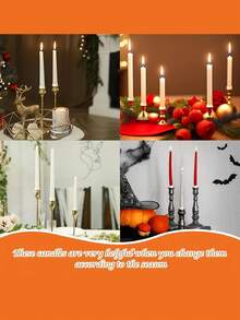 5pcs Candle Base Rings, Silicone Candle Holders With Non-Slip Base, Anti-Drip Candle Base Rings, Candle Protection Stabilizer Rings, Non-Slip Sleeve Stabilizer, Long Candle Desktop Stabilizer Rings, Suitable For Home, Christmas, Holidays, 1pc - Multiple Styles - View 6