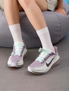 Nike Women's Running Shoes W AIR ZOOM PEGASUS 42 26 Summer New Mesh Breathable Training Running Shoes IW2037-220 - Purple/Green - View 5