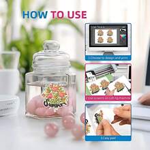 Premium Matte White Printable Sticker Paper, Suitable For Inkjet And Laser Printers, Quick-Drying, Waterproof, Scratch-Resistant, Adheres To Most Surfaces - MATTE - View 6